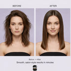 Wireless Mini Hair Straightener Brush