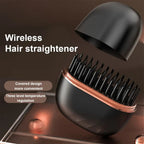 Wireless Mini Hair Straightener Brush