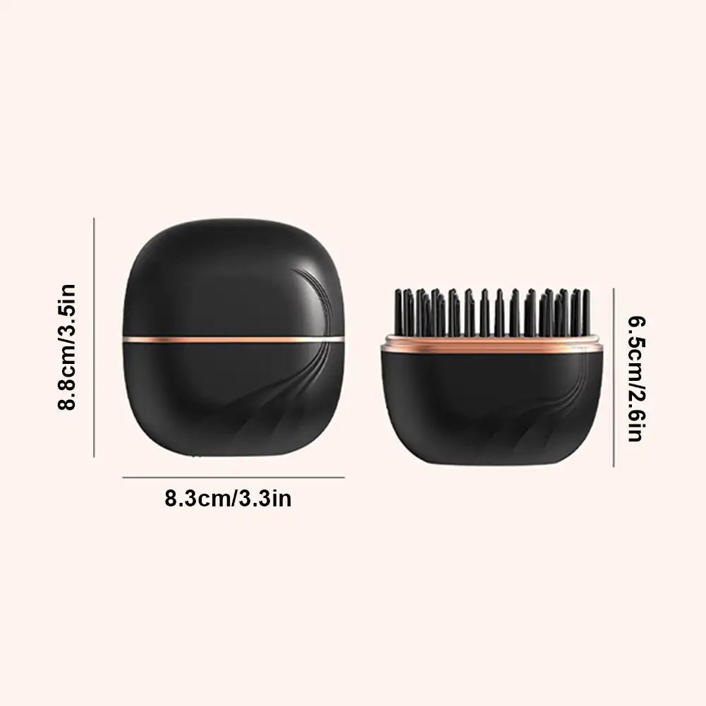 Wireless Mini Hair Straightener Brush