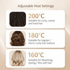 Wireless Mini Hair Straightener Brush