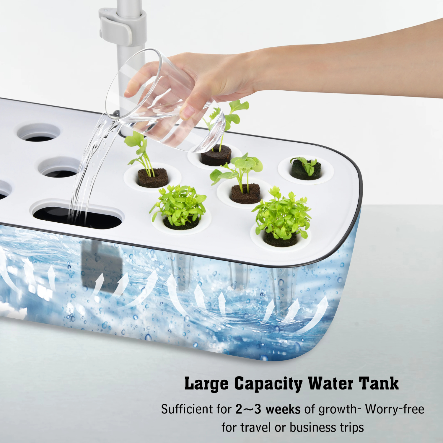 Grow Fresh Herbs at Home in Just 7 Days 🌱 (12 Pods Hydroponics Growing System)