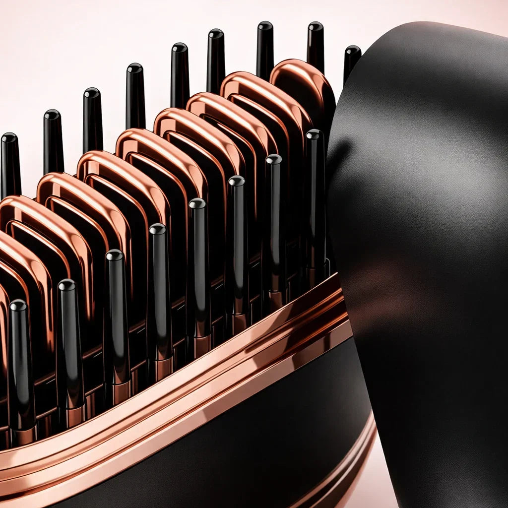 Wireless Mini Hair Straightener Brush
