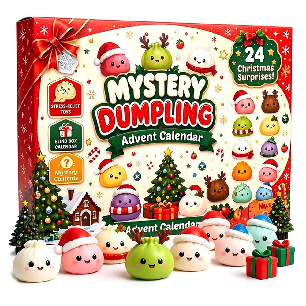 Christmas Dumpling Squishy Advent Calendar