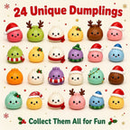 Christmas Dumpling Squishy Advent Calendar